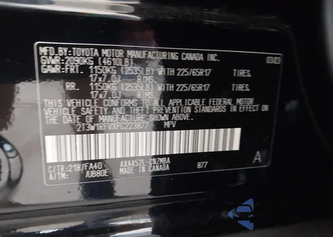 2023 Toyota Rav4 Xle from USA, damaged, VIN 2T3W1RFVXPC223877
